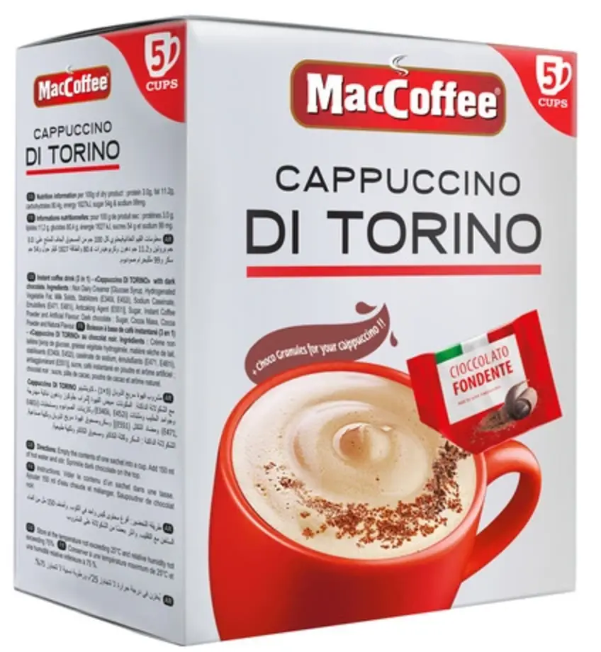 Maccoffee Cappuccino Torino 5*25.5G